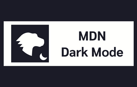 MDN Dark Mode small promo image