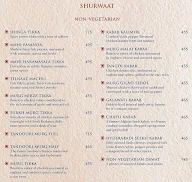 Gulmurg - The Shalimar Hotel menu 2