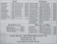 Cafe Zam Zam menu 4