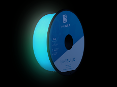 Blue Glow in the Dark MH Build Series PLA Filament - 1.75mm (1kg)