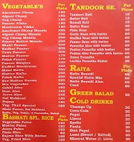 Khurana Restaurant menu 1