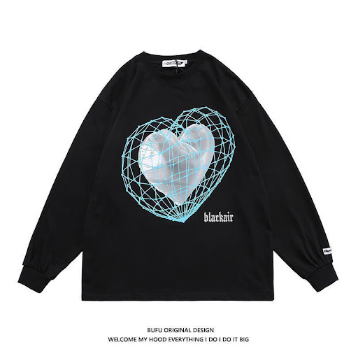 Title 4, National Tide Street Love Printed T-Shirt Women
