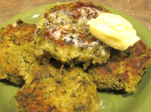 SPINACH POTATO PANCAKES/COLCANNON CAKES