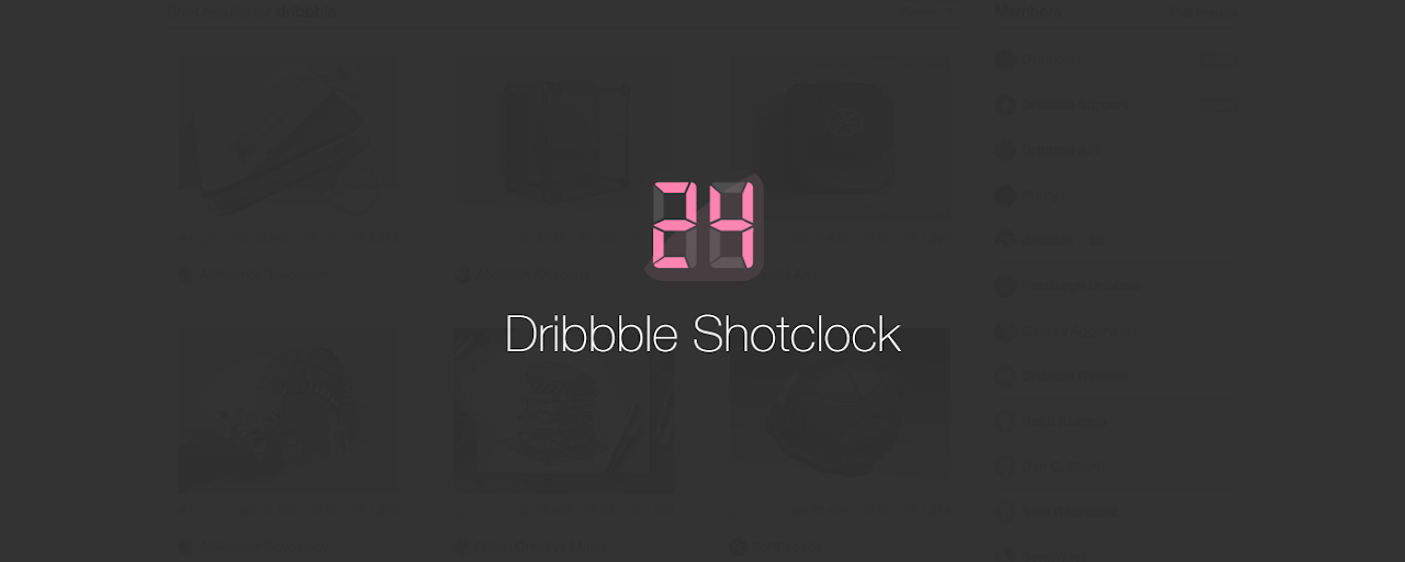 Dribbble Shotclock Preview image 2