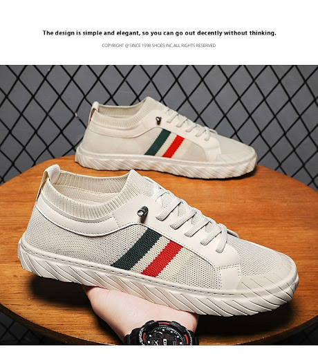 Title 9, Flyknit Mens Shoes Breathable Casual Versatile...
