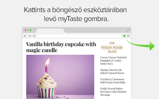 myTaste Browser Button