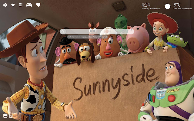 Toy Story 4 Wallpapers New Tab