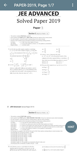 MATHEMATICS - JEE PAST PAPER SOLUTIONS TOPICWISE