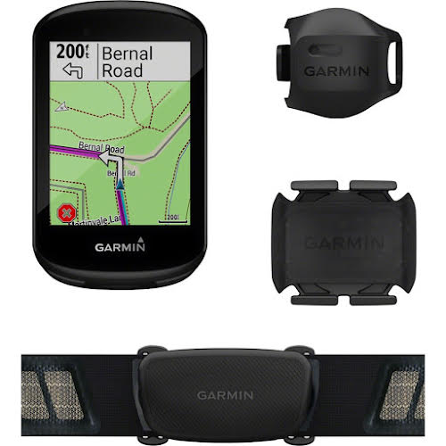 Garmin Edge 830 Speed/Cadence Bundle Bike Computer - GPS Wireless, Speed, Cadence, Black (open box)