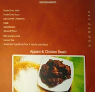 Kumarakom menu 2