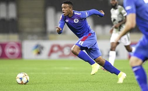 Sipho Mbule of SuperSport United.