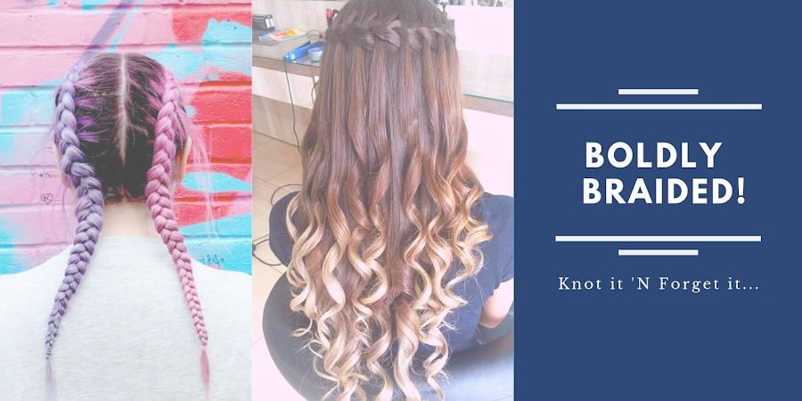 Waterfall Braid: How To Do A Waterfall Braid - Step by Step Guide - Luxy®  Hair