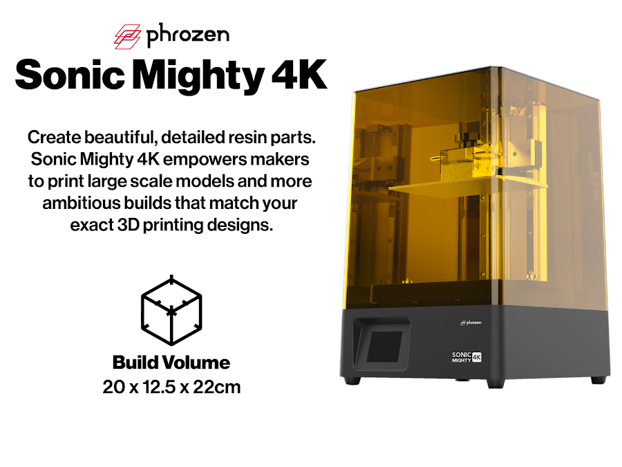 Phrozen Sonic Mighty 4K LCD 3D Printer