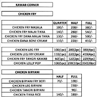 Kabab Corner menu 1