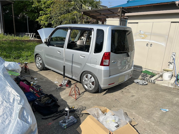 トッポBJのトッポBJ・トッポ・H42A・純正流用・純正流用ホイールに関するカスタム事例の投稿画像2枚目