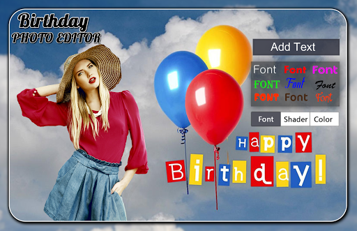 Happy Birthday Photo Editor
