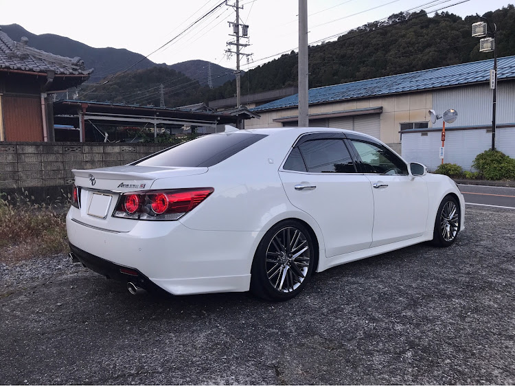 クラウンアスリートのイナズマクラウン・本日の走行距離362.3km・メルセデスベンツ・CLA250 4matic・岐阜帰省に関するカスタム事例の投稿画像2枚目