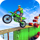 Bike Stunt Racing Master Impossible 3D Mega Ramp 1.0