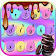 Thème de clavier Colorful Yummy Cookies icon