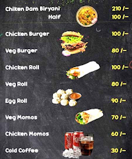 Billa Bang Kitchen menu 1