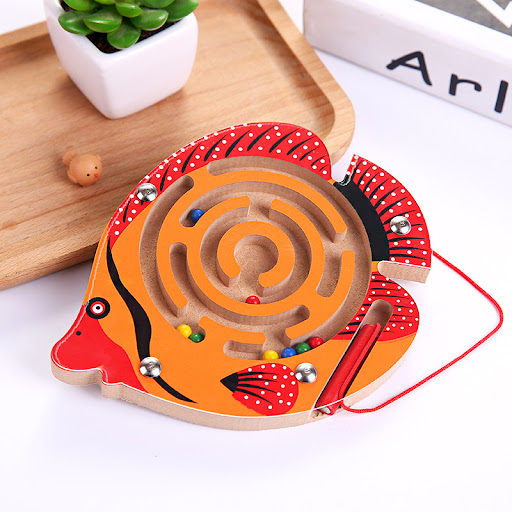 Title 2, Childrens Educational Toy Magnetic Pen Ball Ma...
