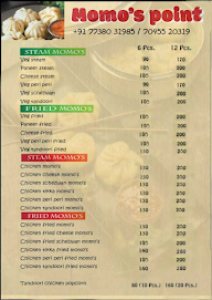 Momos'point menu 1