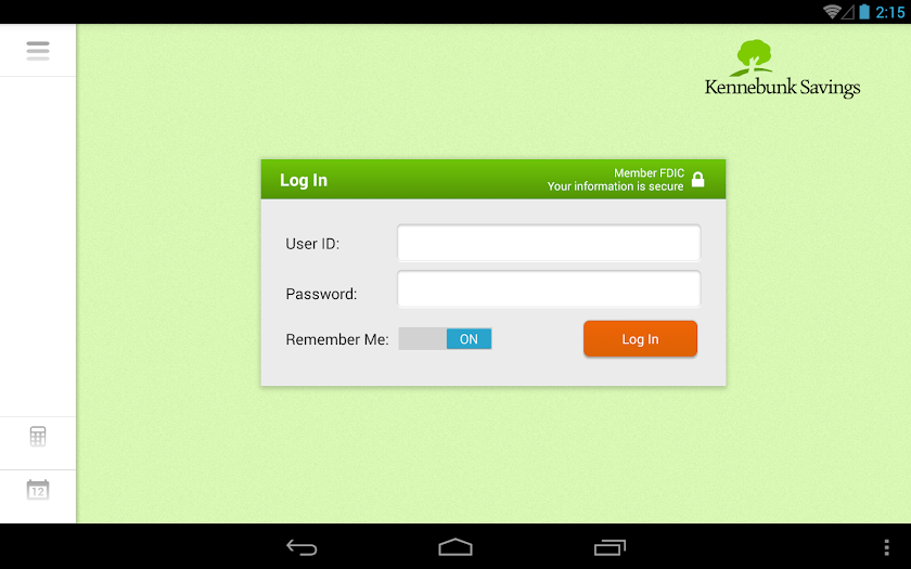 Kennebunk Savings - Tablet Screen 2