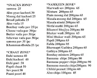 Purohit Food Zone menu 2