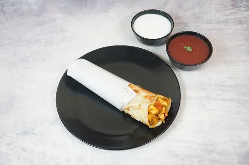 Double Egg Double Paneer Roll