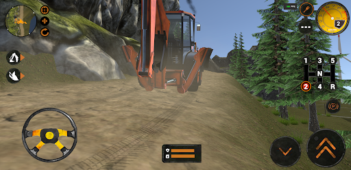 Screenshot Backhoe Loader JCB Simulator