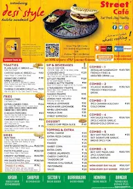 Street Cafe -Kasba menu 1