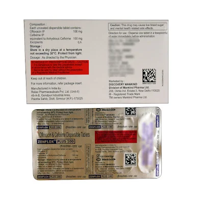 ZENFLOX PLUS 100MG TABLET