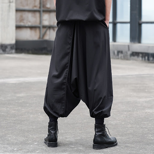 Title 8, Loose Skinny Crotch Casual Mens Trousers, desi...