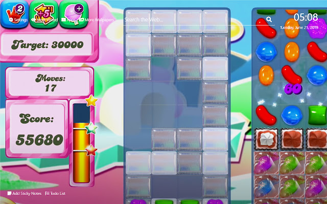 Candy Crush خلفيات HD New Tab Theme