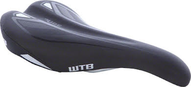 WTB Pure Comp Black Saddle with Steel Rails