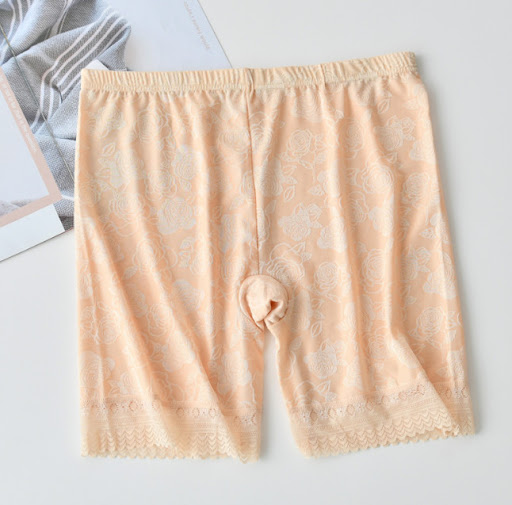 Title 5, Lace embroidery anti-glare safety pants for opt...