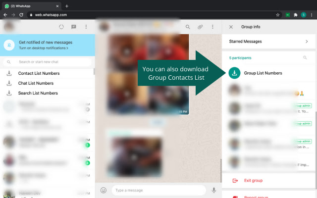 WAXP - Contacts Exporter for WhatsApp Preview image 1