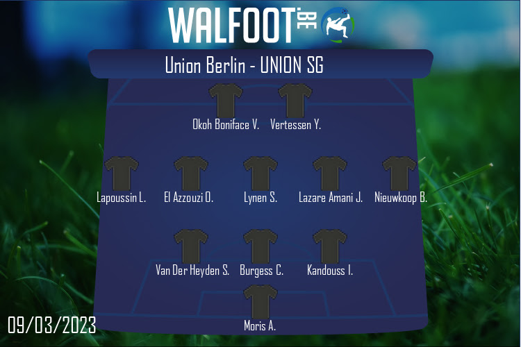 Composition Union SG | Union Berlin - Union SG (09/03/2023)