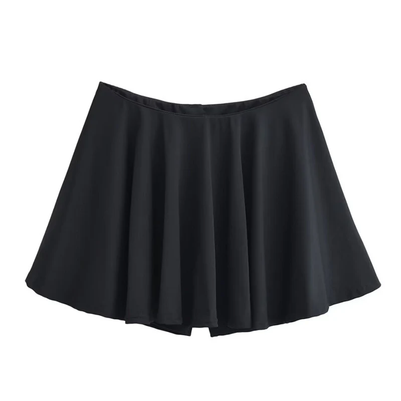 Jupe courte de danse Ballet Girl taille haute amincissante bouffante, robe courte de danse ligne A, douce et sexy.