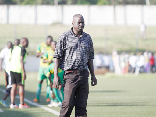 Back in the groove-Vihiga Bullets head coach Edward Manoah during a past match /OLIVER MORGAN