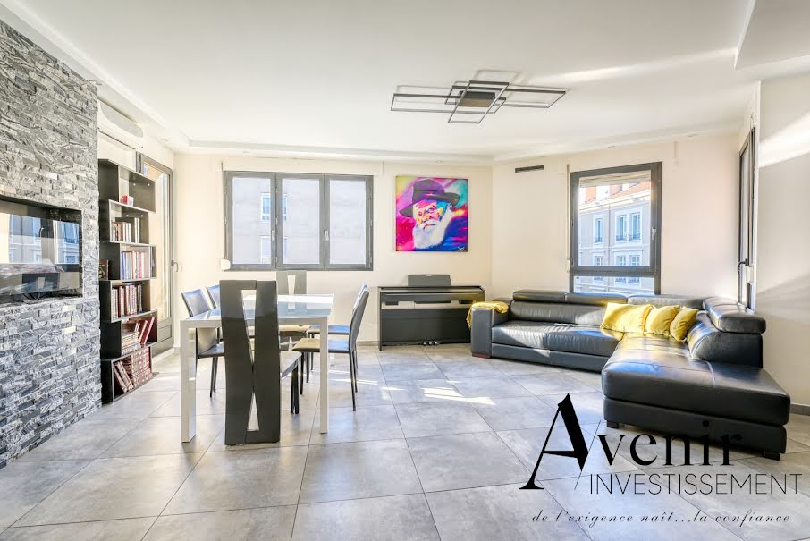 Vente appartement 4 pièces 93 m² à Villeurbanne (69100), 329 000 €