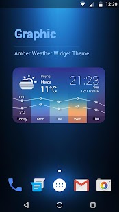 Best Weather Widget &amp; Graphics screenshot for Android