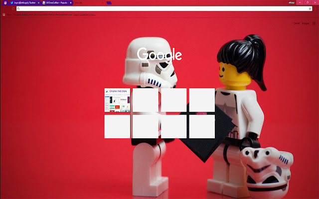 THE ONLY GREAT LOVE LEGO chrome extension