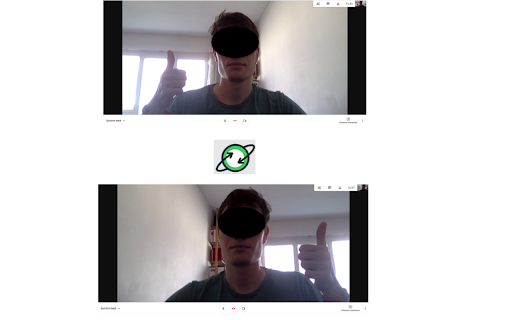 Google Meet Mirror / Flip Camera chrome extension