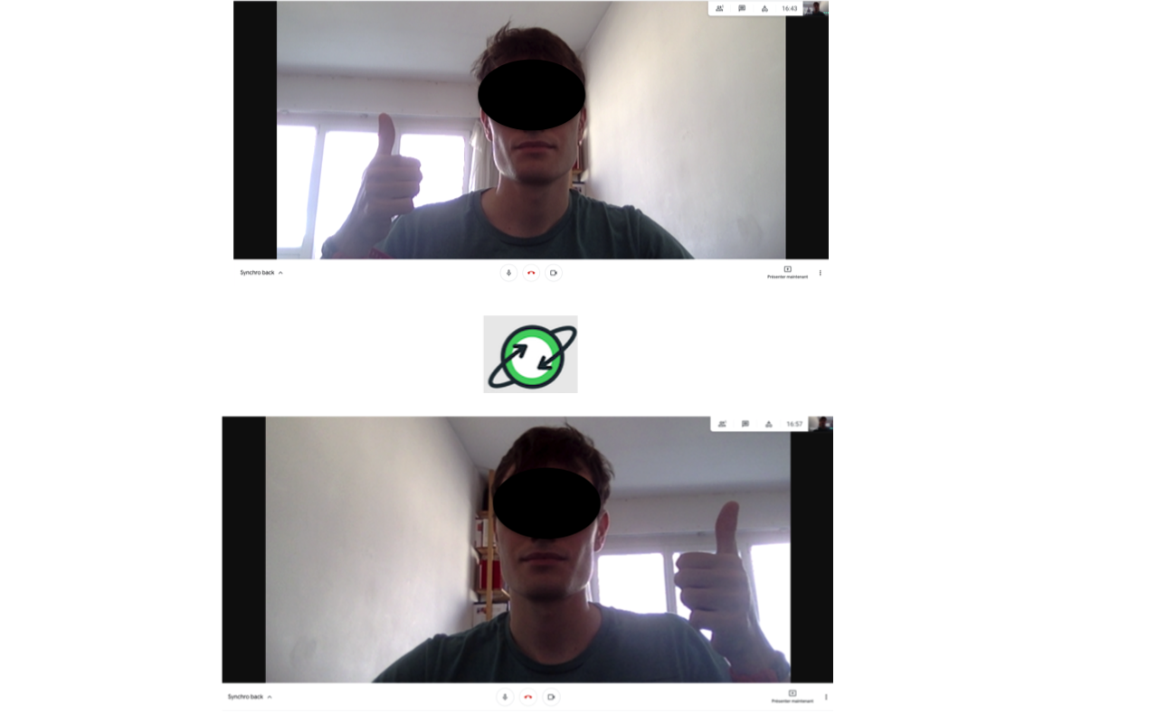 Google Meet Mirror / Flip Camera Preview image 0