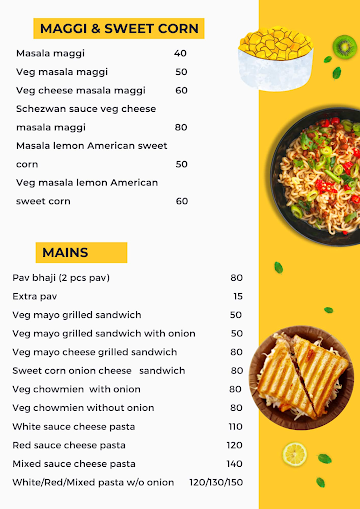 Chouka Food Corner menu 