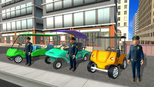 Shopping Mall Smart Taxi Driving Simulator