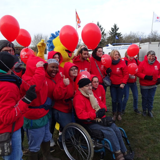 L'équipe de L'Arche La Ruisselée au Cross ouest France 2016