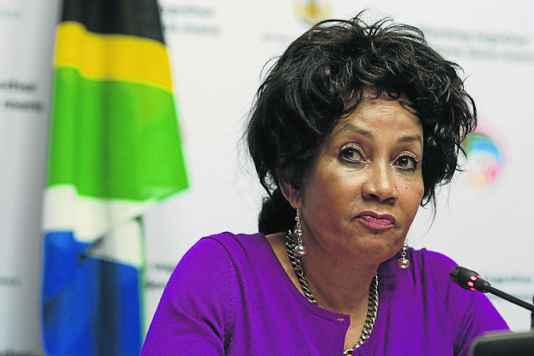 Lindiwe Sisulu. Picture: TREVOR SAMSON