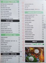 Anjappar menu 1